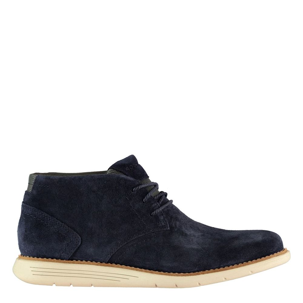 Cizme Chukka Barbati Rockport Bleumarin - Romania 3190-OJDCZ